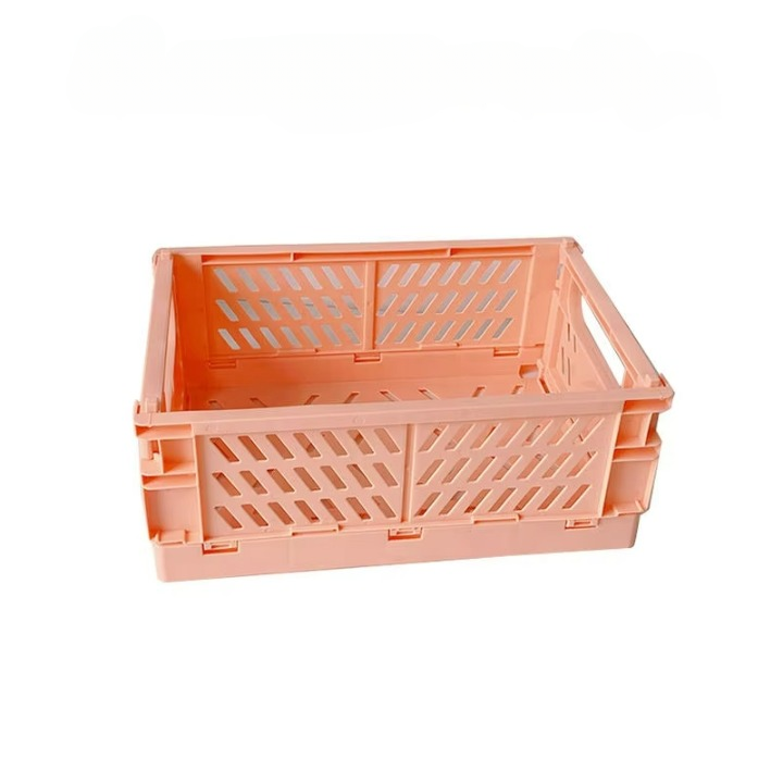 Collapsible Storage Crate (10" x 7") for Knitting / Crocheting Supplies