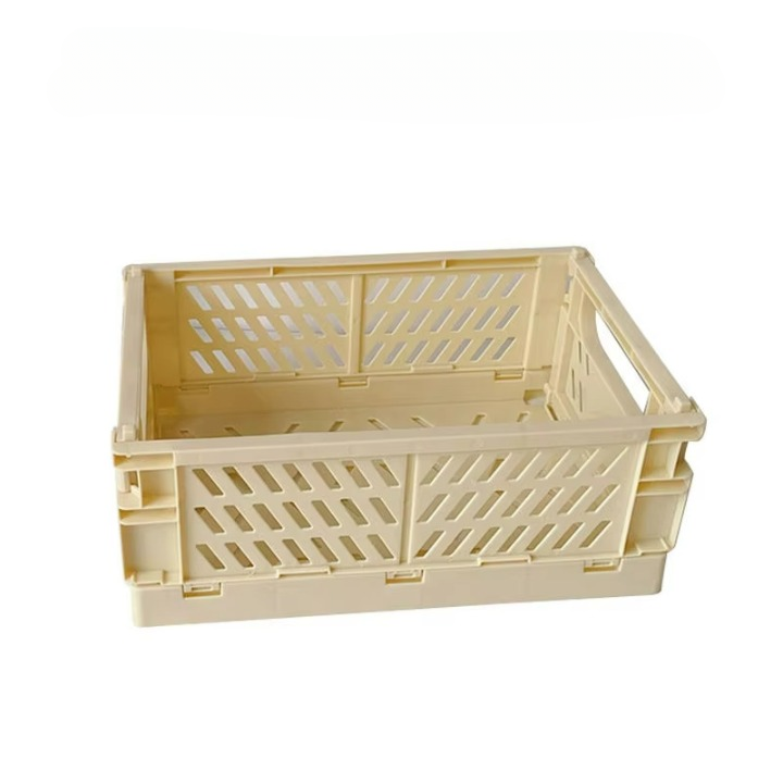 Collapsible Storage Crate (10" x 7") for Knitting / Crocheting Supplies