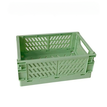 Collapsible Storage Crate (10" x 7") for Knitting / Crocheting Supplies