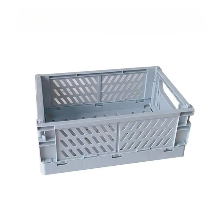 Collapsible Storage Crate (10" x 7") for Knitting / Crocheting Supplies