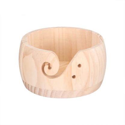 Handmade Wooden Yarn Bowl