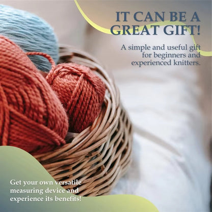 Universal Knitting & Crocheting Gauge Ruler