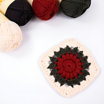 Granny Square Tote Bag Crochet Kit