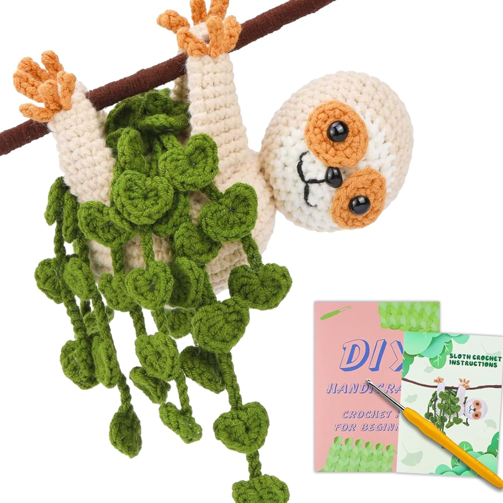 Sloth Crochet Kit