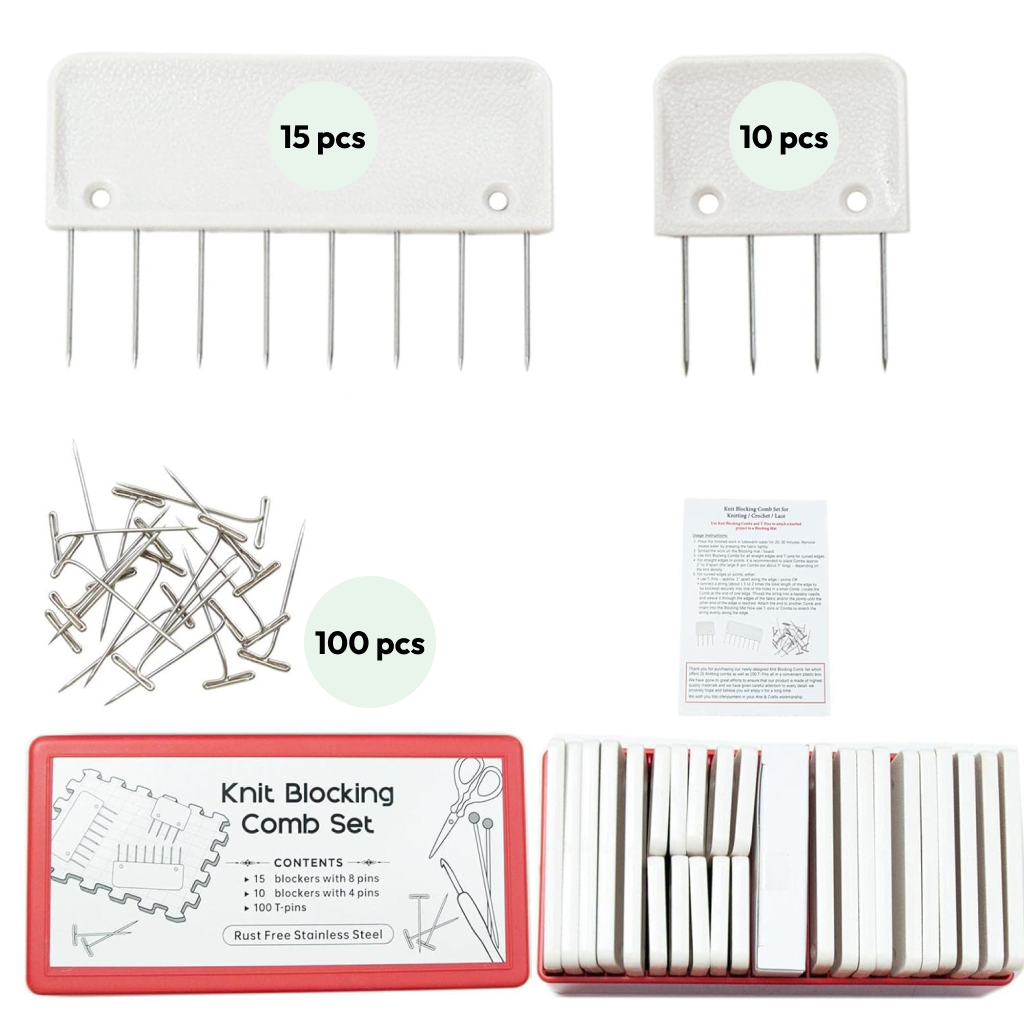 Knit Blocking Comb Set