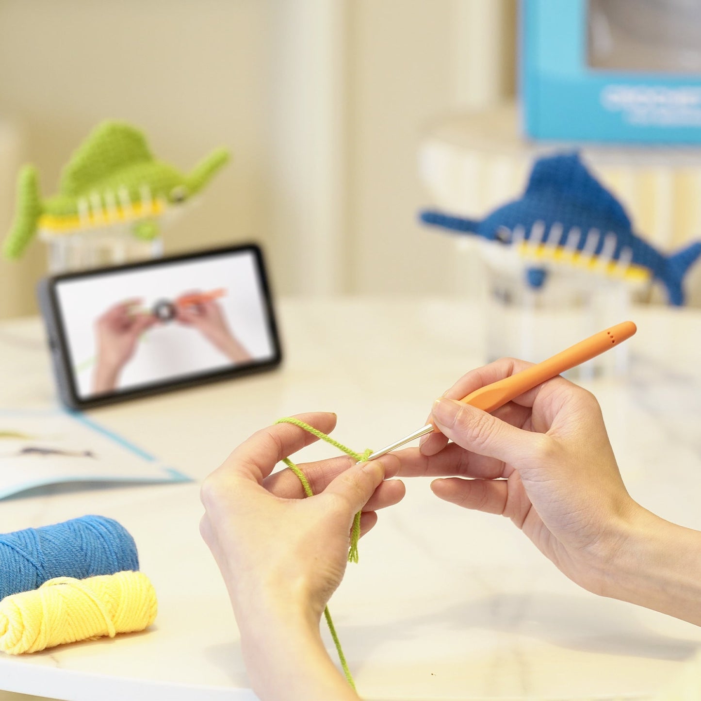 Crochet Swordfish Kit 2pcs