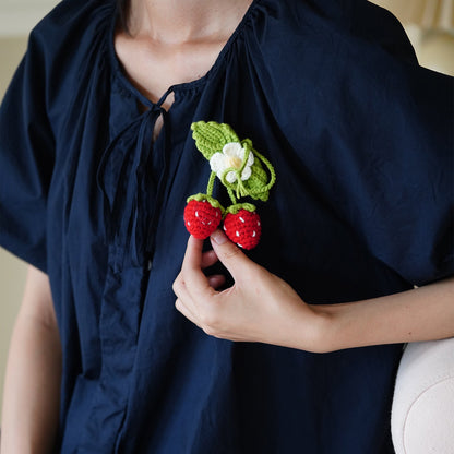 Crochet Strawberry Kit