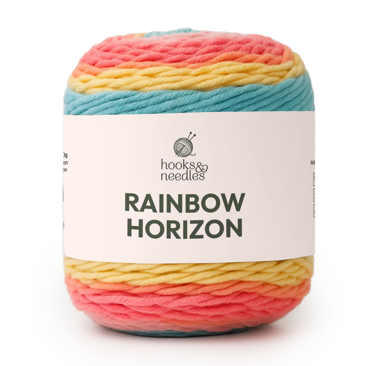 Rainbow Horizon Variegated Yarn