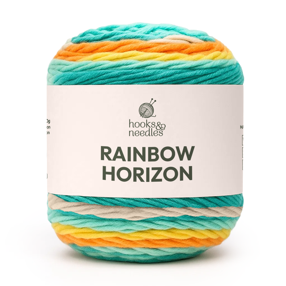 Rainbow Horizon Variegated Yarn