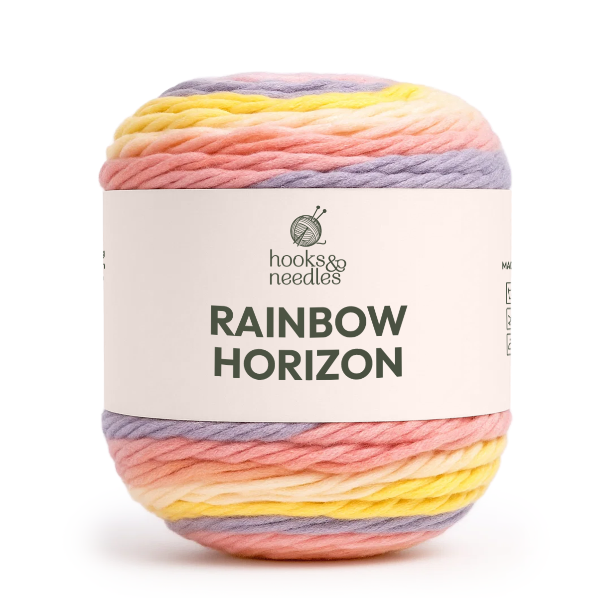 Rainbow Horizon Variegated Yarn