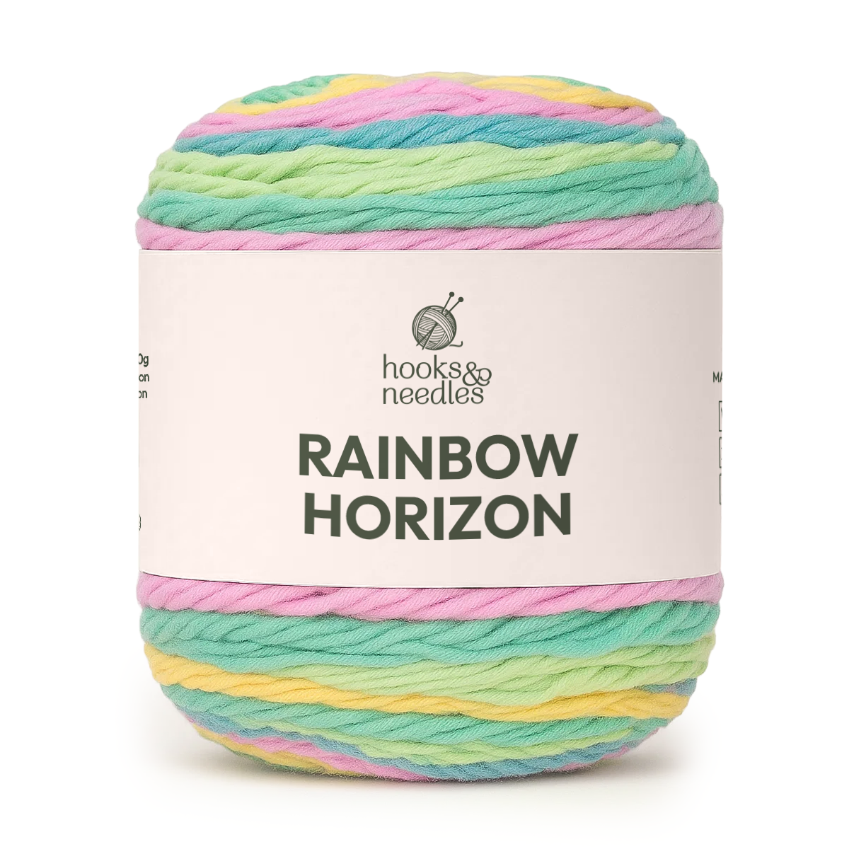 Rainbow Horizon Variegated Yarn