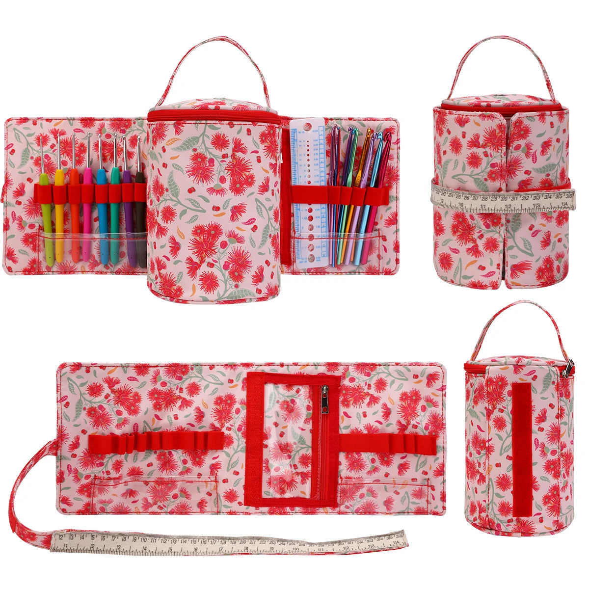 Compact Knitting Bag: Yarn Storage Organizer