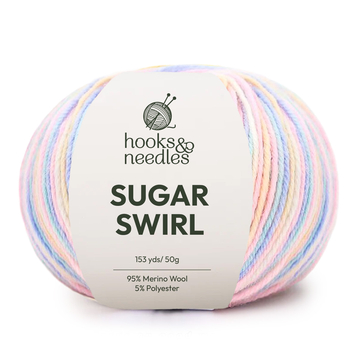 Sugar Swirl Variegated Yarn