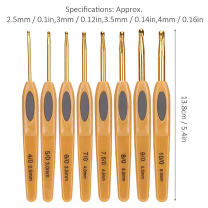 Crochet Hook Set 8 Pcs