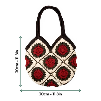 Granny Square Tote Bag Crochet Kit