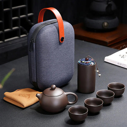 Tea Set with Case