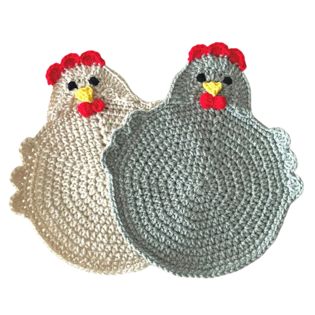Chicken Coaster Crochet Kit