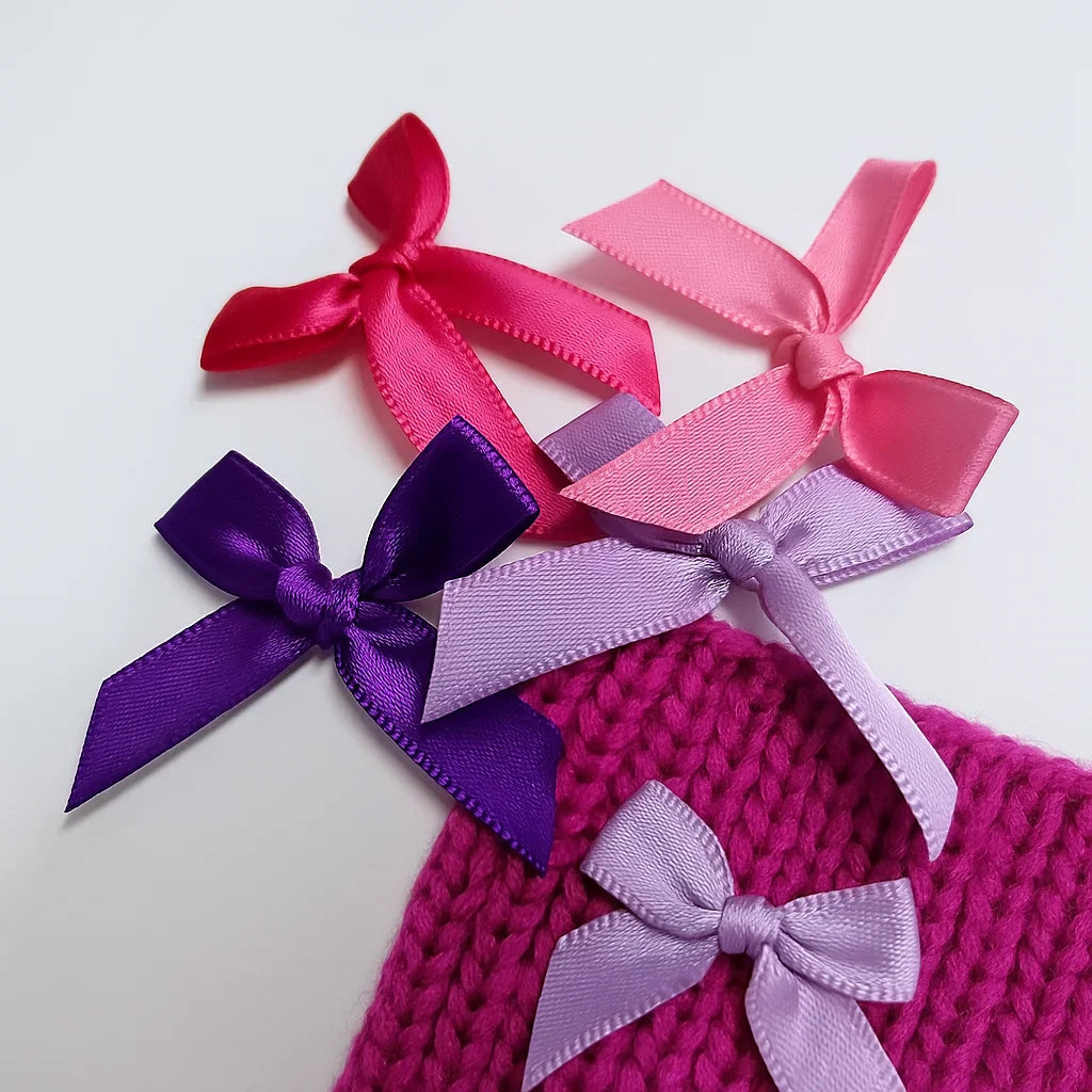 Multi-Colored Satin Ribbons