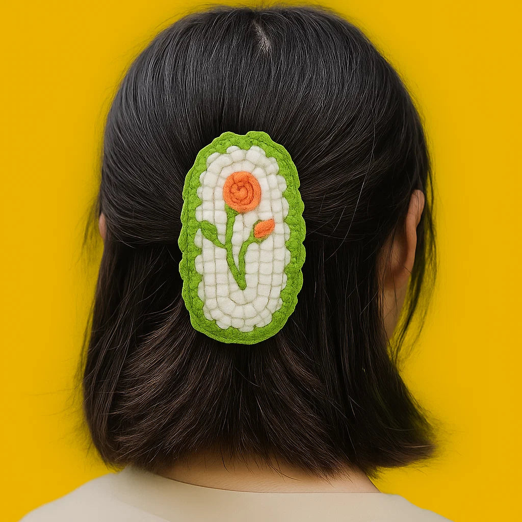 Crochet Hair Clip Kit 10pcs