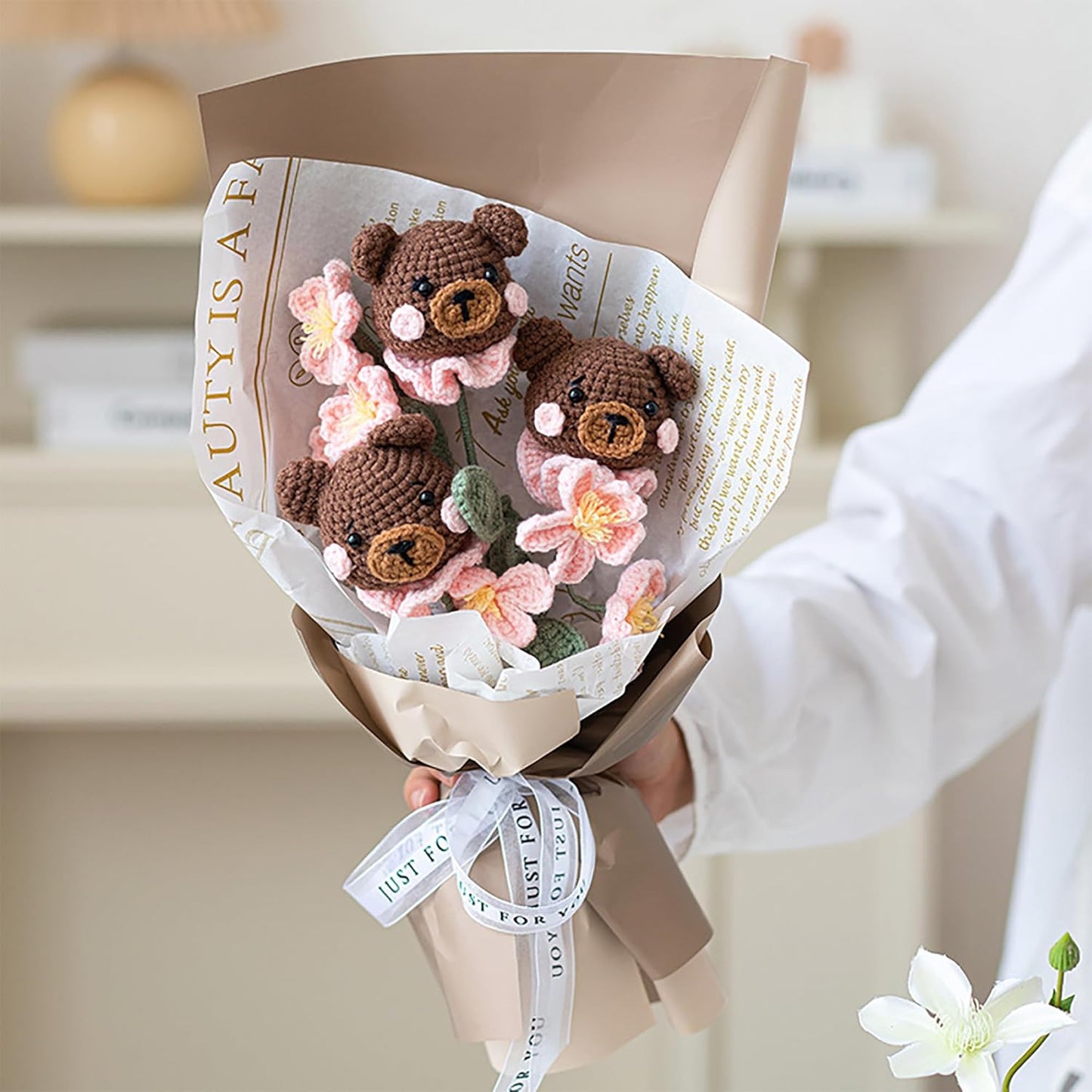 Bear Bouquet Crochet Kit